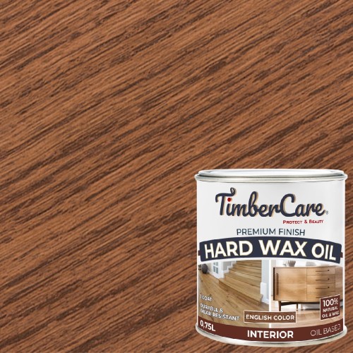 Масло с твердым воском TimberCare Hard Wax Oil цвет Орех 350060 0,75 л