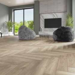 Кварцвиниловая плитка Alpine Floor клеевая Parquet LVT Дуб Натуральный отбеленный ECO 16-5 венгерская елка 590×118×2,5