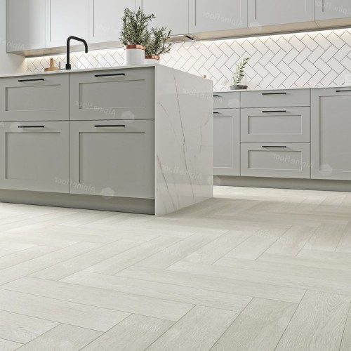 Кварцвиниловая плитка Alpine Floor клеевая Parquet LVT Зимний Лес ECO 16-6 венгерская елка 590×118×2,5
