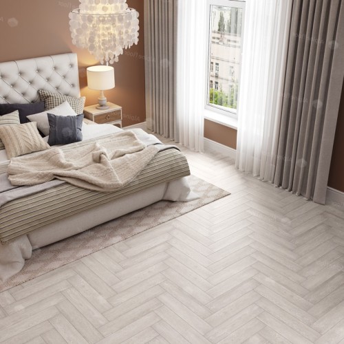 Кварцвиниловая плитка Alpine Floor клеевая Parquet LVT Голубой Лес ECO 16-9 венгерская елка 590×118×2,5