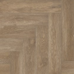 Виниловый пол Alpine Floor клеевой Parquet LVT Макадамия ЕСО 16−10 венгерская елка 590×118×2,5