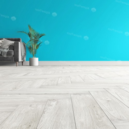 Кварцвиниловая плитка Alpine Floor клеевая Parquet LVT Снежный ECO 16-11 венгерская елка 590×118×2,5