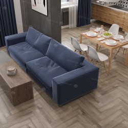 Кварцвиниловая плитка Alpine Floor клеевая Parquet LVT Дуб Исида ECO 16-15 венгерская елка 590×118×2,5