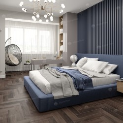 Кварцвиниловая плитка Alpine Floor клеевая Parquet LVT Фафнир ECO 16-16 венгерская елка 590×118×2,5