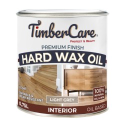 Масло с твердым воском TimberCare Hard Wax Oil цвет Светло-серый 350066 полуматовое 0,75 л