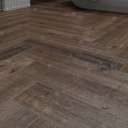 Кварцвиниловая плитка Alpine Floor клеевая Parquet LVT Дуб Альферац ECO 16-22 венгерская елка 590×118×2,5