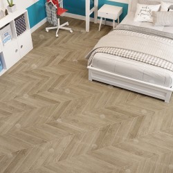 Кварцвиниловый SPC ламинат Alpine Floor Chevron Alpine Дуб Ваниль Селект ECO 18-2 французская елка 600×127×5