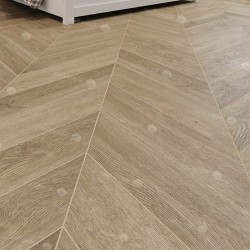 Кварцвиниловый SPC ламинат Alpine Floor Chevron Alpine Дуб Ваниль Селект ECO 18-2 французская елка 600×127×5