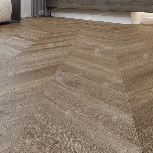 Кварцвиниловый SPC ламинат Alpine Floor Chevron Alpine Макадамия ECO 18-5 французская елка 600×127×5 Кварцвиниловый SPC ламинат Alpine Floor Chevron Alpine Макадамия ECO 18-5 французская елка 600×127×5