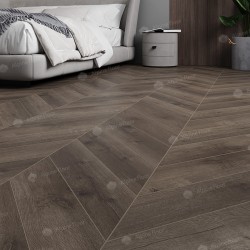 Кварцвиниловый SPC ламинат Alpine Floor Chevron Alpine Дуб Антарес ECO 18-9 французская елка 600×127×5