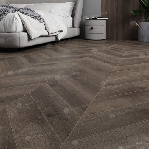 Кварцвиниловый SPC ламинат Alpine Floor Chevron Alpine Дуб Антарес ECO 18-9 французская елка 600×127×5 Кварцвиниловый SPC ламинат Alpine Floor Chevron Alpine Дуб Антарес ECO 18-9 французская елка 600×127×5