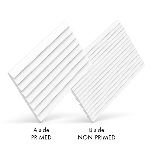 Стеновая панель под покраску Orac Decor WX204 Ripple 2000×250×16