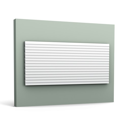 Стеновая панель под покраску Orac Decor WX204 Ripple 2000×250×16