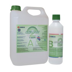 Лак для паркета Vermeister Aqua Play матовый на водной основе 2К 5,5 л