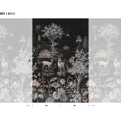 Панно Loymina British Style Forest BRIT 1 011/1 3×2
