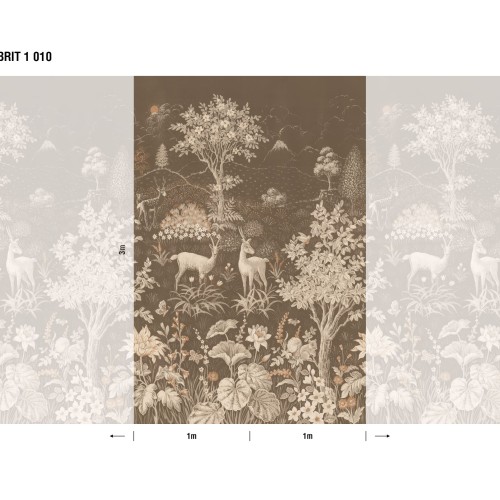 Панно Loymina British Style Forest BRIT 1 010 3×2