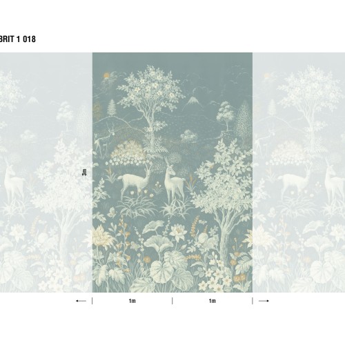 Панно Loymina British Style Forest BRIT 1 018 3×2