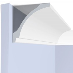 Потолочный плинтус под покраску Hiwood A151 2000×110×104