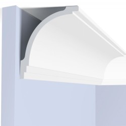 Потолочный плинтус под покраску Hiwood A195 2000×125×150