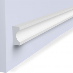 Молдинг из полистирола под покраску Hiwood P30 2700×30×12