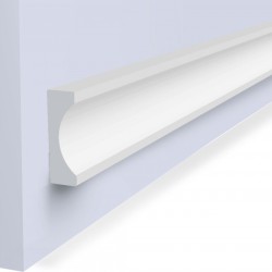 Молдинг из полистирола под покраску Hiwood P40 2700×40×12