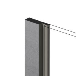 Финишный молдинг Hiwood LF124A S339S 2700×42×12