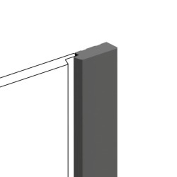 Финишный молдинг Hiwood LF124B GR3 2700×31×12