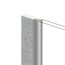 Финишный молдинг Hiwood LF124A W50 2700×42×12