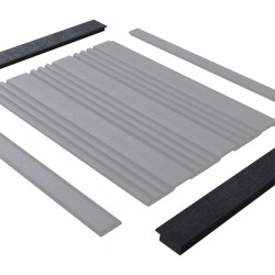 Финишный молдинг Hiwood LF1 BK114K 2700×50×17