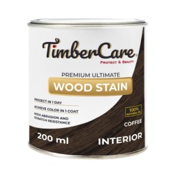 Масло для дерева TimberCare Wood Stain цвет Кофе 350019 шелковисто-матовое 0,2 л