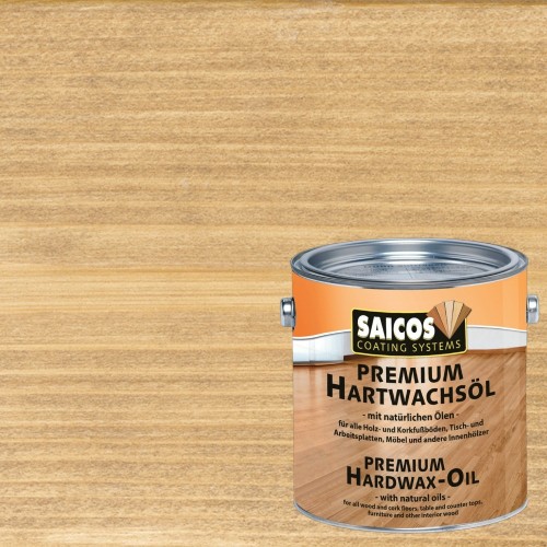 Масло с твердым воском для пола Saicos Premium Hartwachsol цвет 3381 Орех матовый 0,75 л