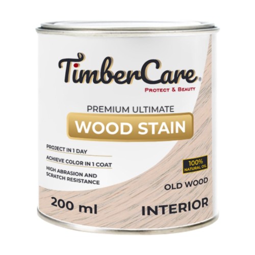 Масло цветное для дерева TimberCare Wood Stain цвет 350007 Старинное дерево 0,2 л