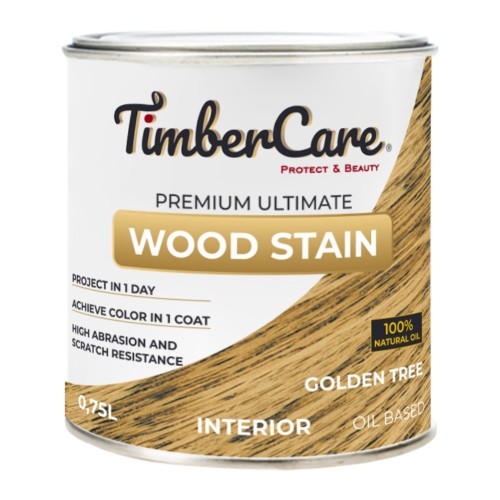 Масло для дерева TimberCare Wood Stain цвет Золотое дерево 350012 шелковисто-матовое 0,75 л