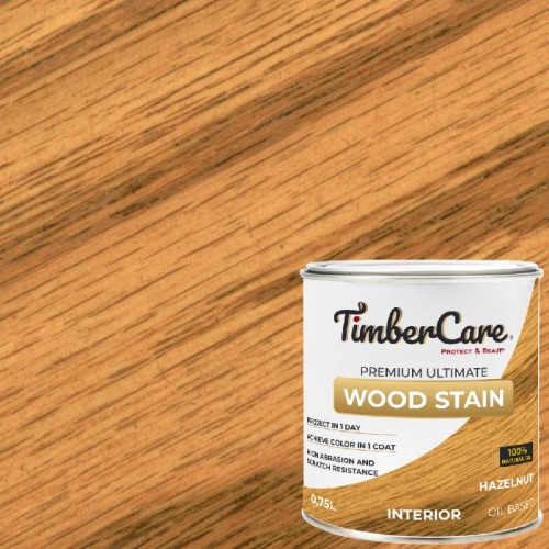 Масло для дерева TimberCare Wood Stain цвет Лесной орех 350016 шелковисто-матовое 0,75 л