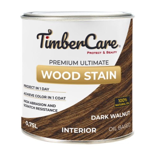 Масло для дерева TimberCare Wood Stain цвет Темный орех 350028 шелковисто-матовое 0,75 л Масло для дерева TimberCare Wood Stain цвет Темный орех 350028 шелковисто-матовое 0,75 л