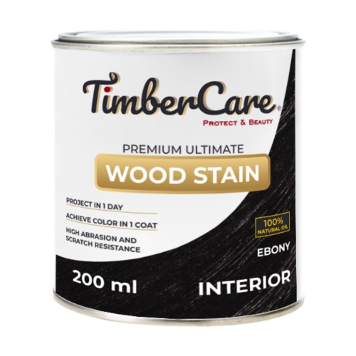 Масло для дерева TimberCare Wood Stain цвет Эбеновое дерево 350035 шелковисто-матовое 0,2 л Масло для дерева TimberCare Wood Stain цвет Эбеновое дерево 350035 шелковисто-матовое 0,2 л