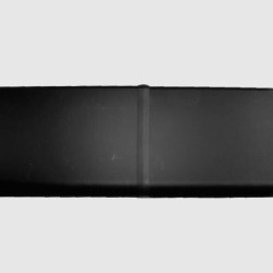 Соединитель алюминиевый для плинтуса Modern Decor черный матовый сапожок 40 мм