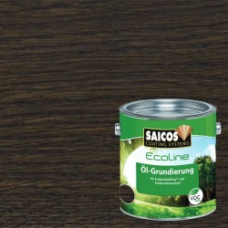 Масло грунтовочное для дерева Saicos Ecoline Ol-Grundierung цвет 3479 Античный серый 0,125 л