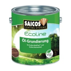 Масло грунтовочное для дерева Saicos Ecoline Ol-Grundierung цвет 3485 Палисандр 0,125 л