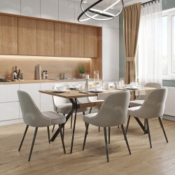 Кварцвиниловый SPC ламинат Alpine Floor Solo Plus Ларго ECO 14-601 1220×183×4