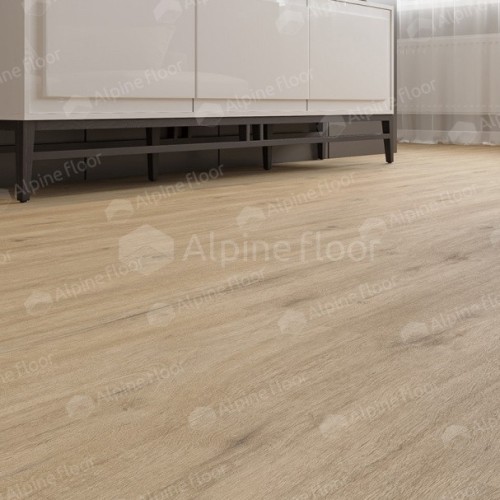 Кварцвиниловый SPC ламинат Alpine Floor Solo Plus Анданте ECO 14-1001 1220×183×4