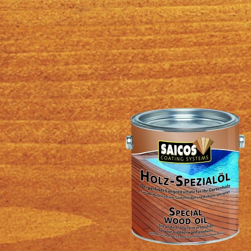Масло для террас Saicos Holz-Spezialol цвет 0112 Лиственница 2,5 л