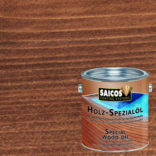 Масло для террас Saicos Holz-Spezialol цвет 0113 Бангкирай 0,75 л