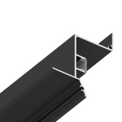 Профиль теневой алюминиевый Kraab systems GIPPS VILLAR 2.0 черный 2000×71,7×57,6