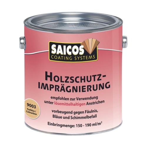 Антисептик для дерева Saicos Holzschutz-Impragnierung 9003 2,5 л Антисептик для дерева Saicos Holzschutz-Impragnierung 9003 2,5 л