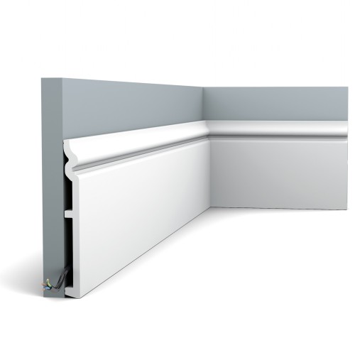 Плинтус под покраску Orac Decor Select SX206 2000×180×18