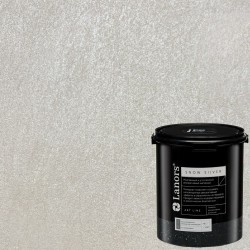 Краска декоративная Lanors Snow Silver цвет SNS_019 3 кг