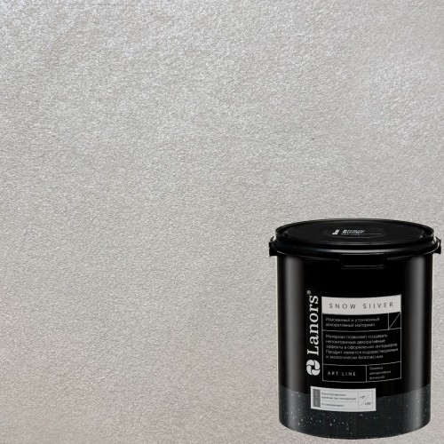 Краска декоративная Lanors Snow Silver цвет SNS_023 3 кг