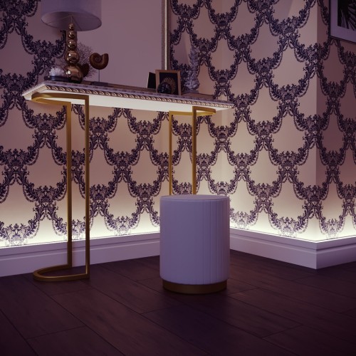 Плинтус МДФ под покраску Evrowood PN 022 Led с подсветкой 2000×70×16 Плинтус МДФ под покраску Evrowood PN 022 Led с подсветкой 2000×70×16