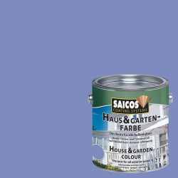 Краска укрывная для дерева Saicos Haus & Garten-Farbe цвет 2405 Сирень 0,125 л